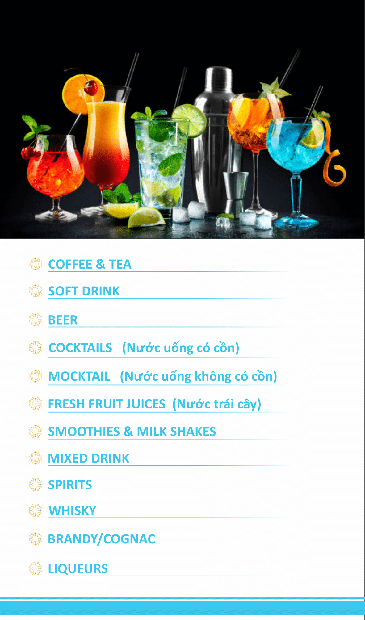 MENU DRINK LA SILK2-2