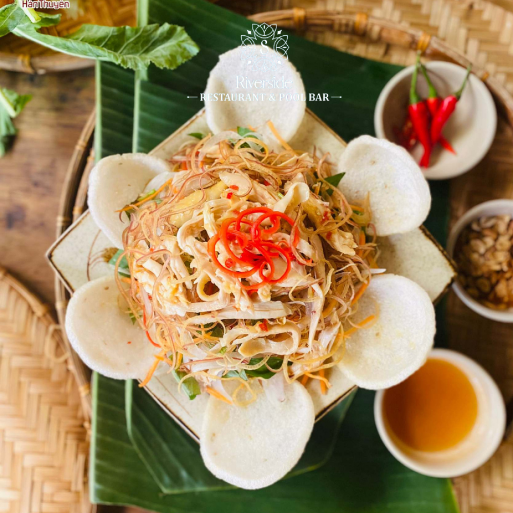 Banana Blossom Salad with Chicken